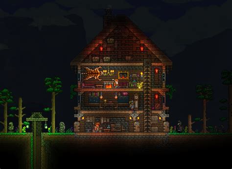 cozy terraria starter house.